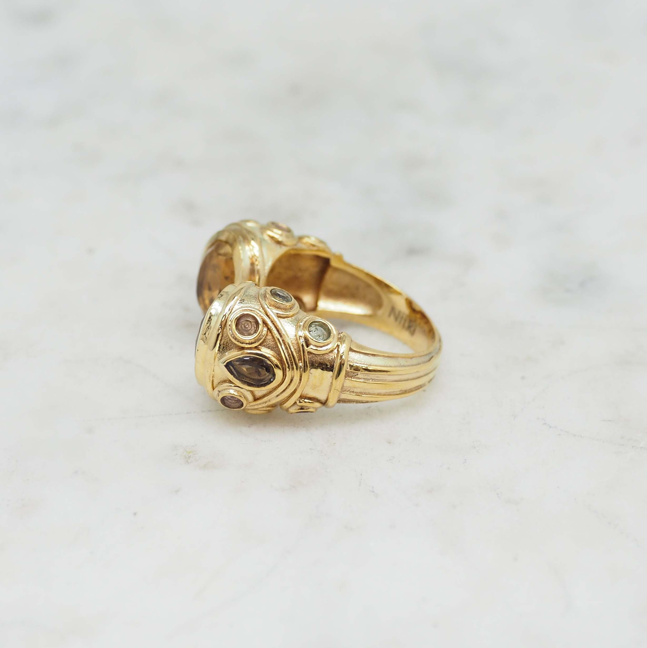 Héritage Bague - Citrine