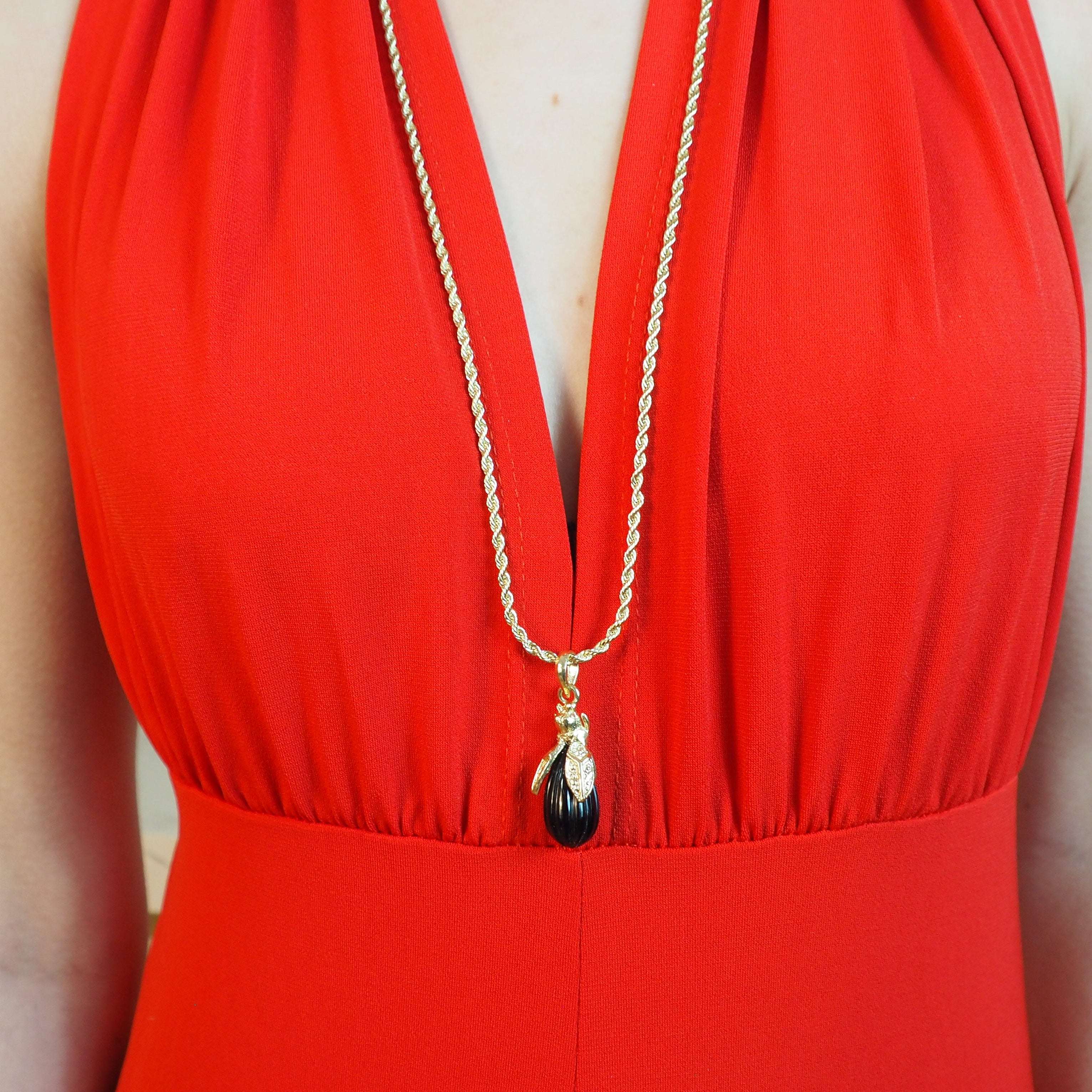 Totem - Collier Onyx noir