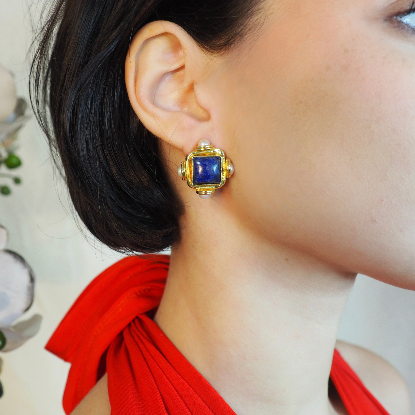 Pocca - Lapis - Boucles d'oreilles