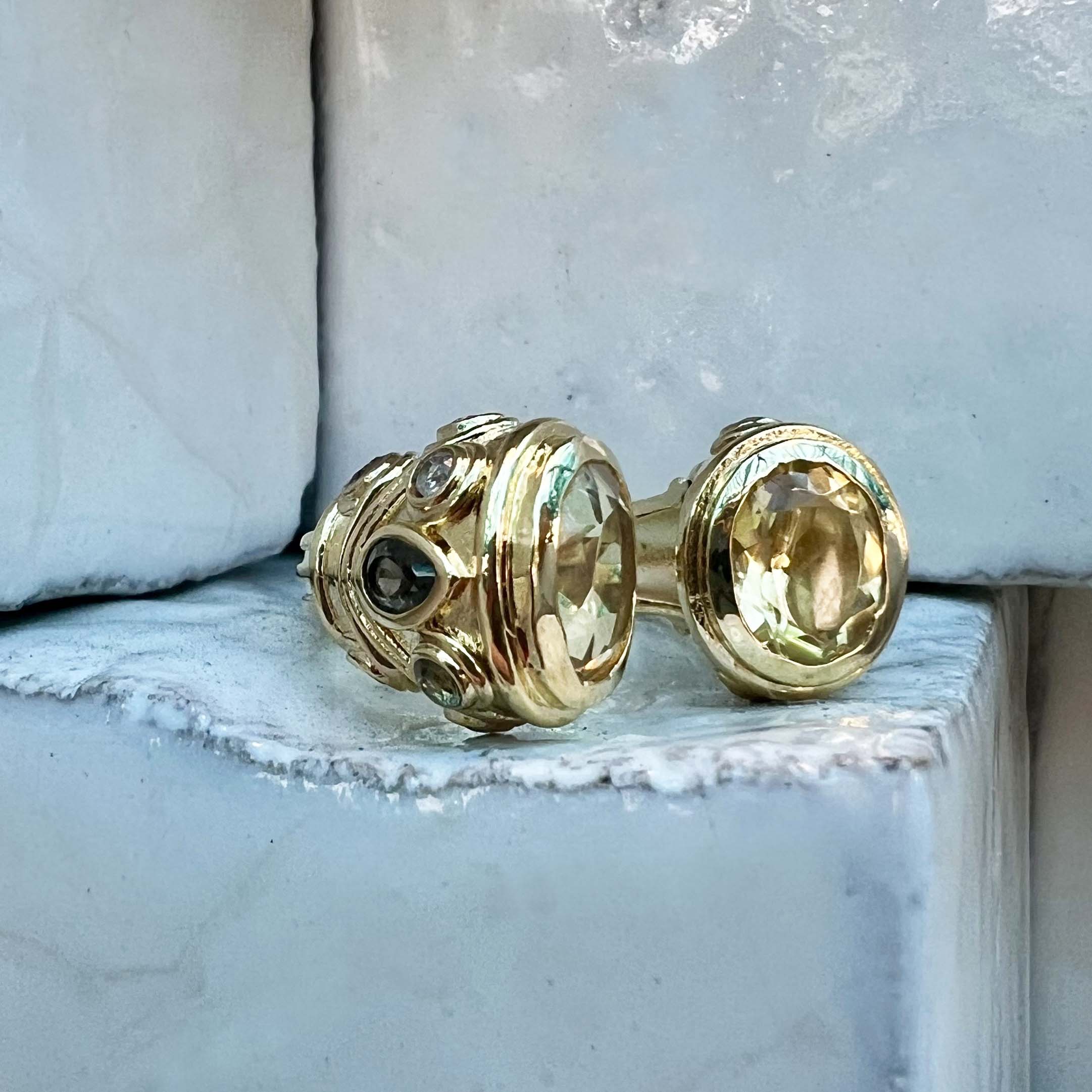 Héritage Bague - Citrine