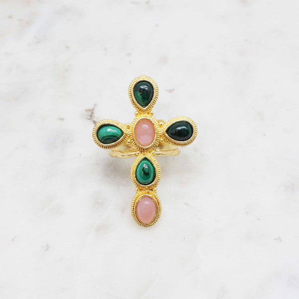 Faith - Bague Malachite