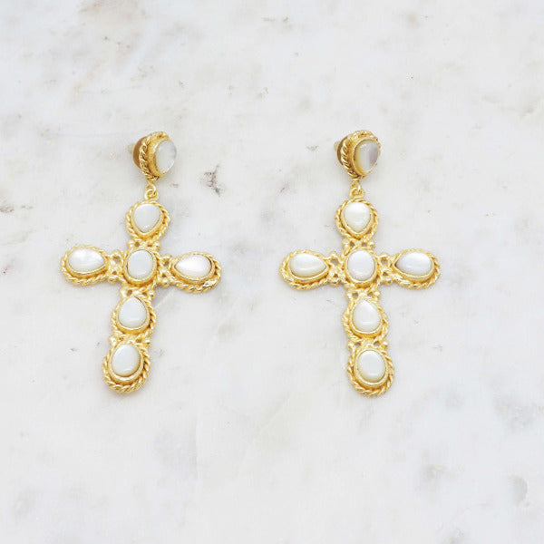 Faith - Boucles Nacre