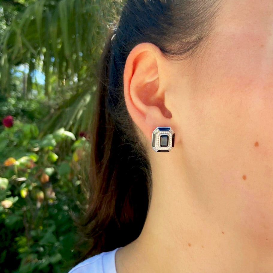 Rétro - Boucles Onyx