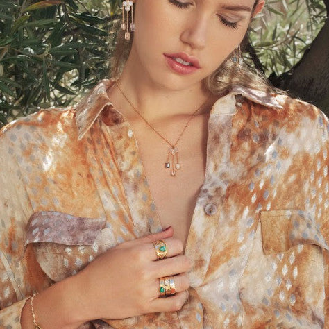 Nina - Peach Moonstone