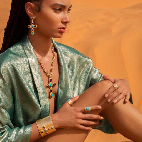 Faith - Turquoise Cuff