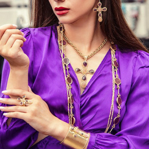 Faith - Bague Amethyste