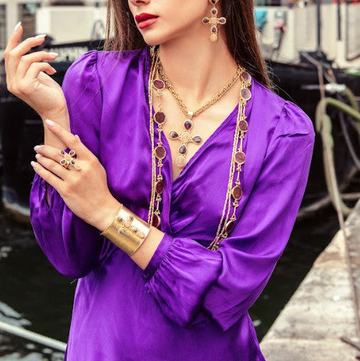 Faith - Bague Quartz Rose