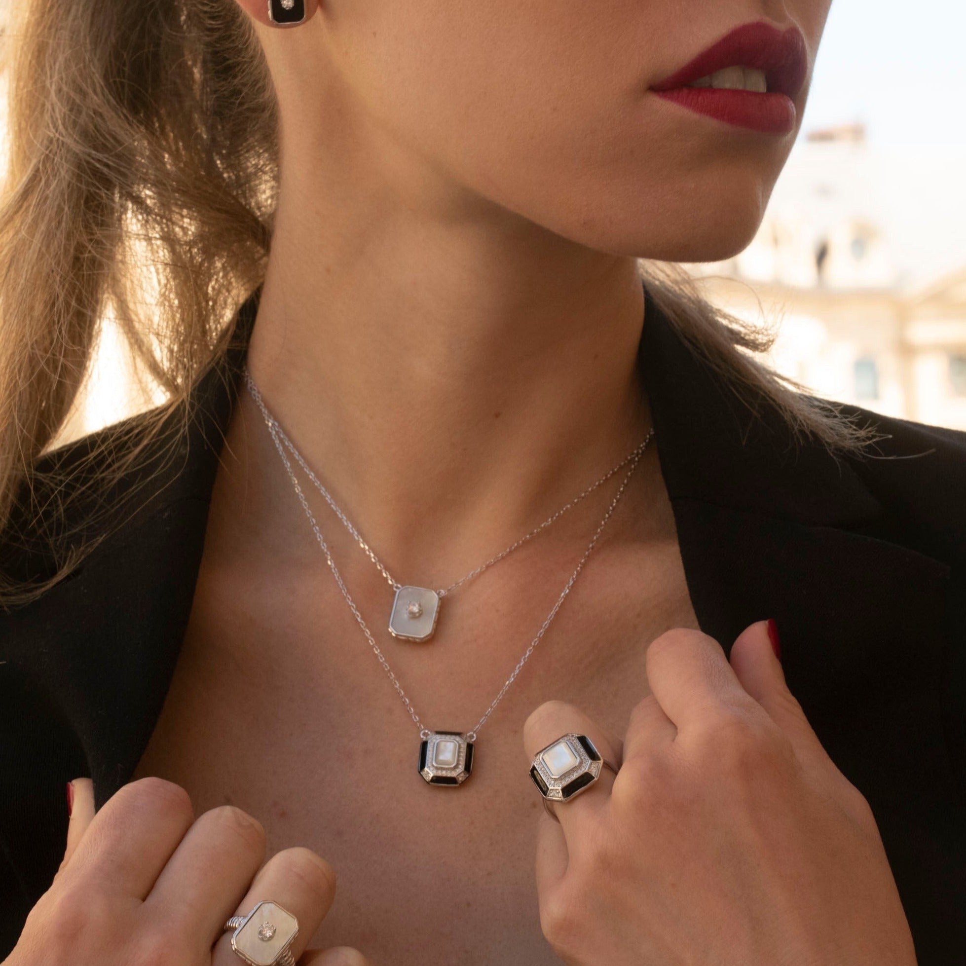 Rétro - Collier Nacre