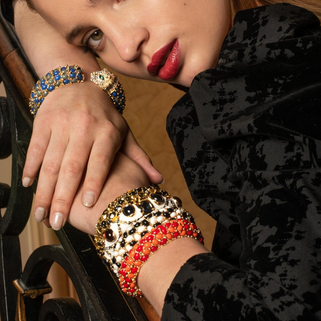 Le Jonc Tigre - Noir & Blanc