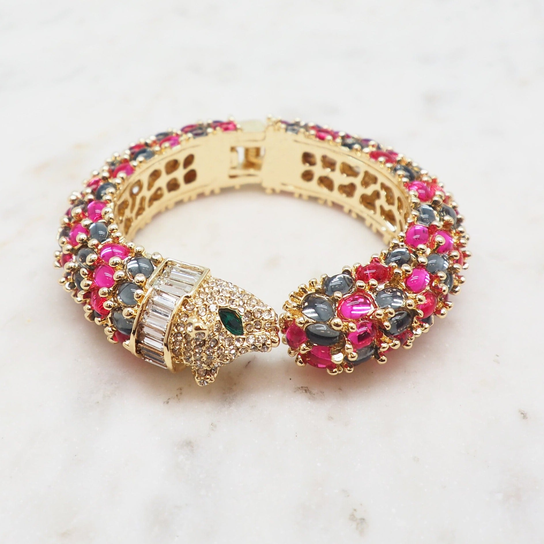 Le Jonc Tigre - Rose et Gris