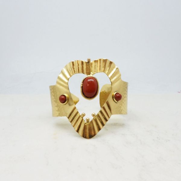 Rotes Herz - Manschette