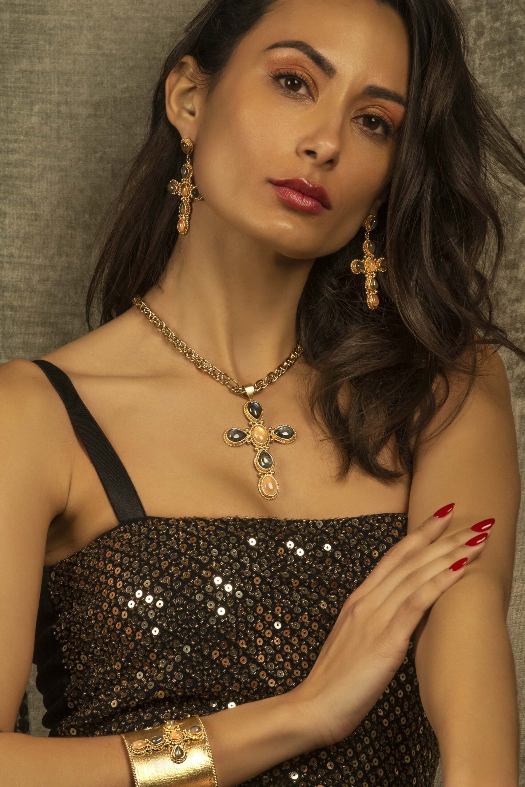 Faith - Boucles Labradorite