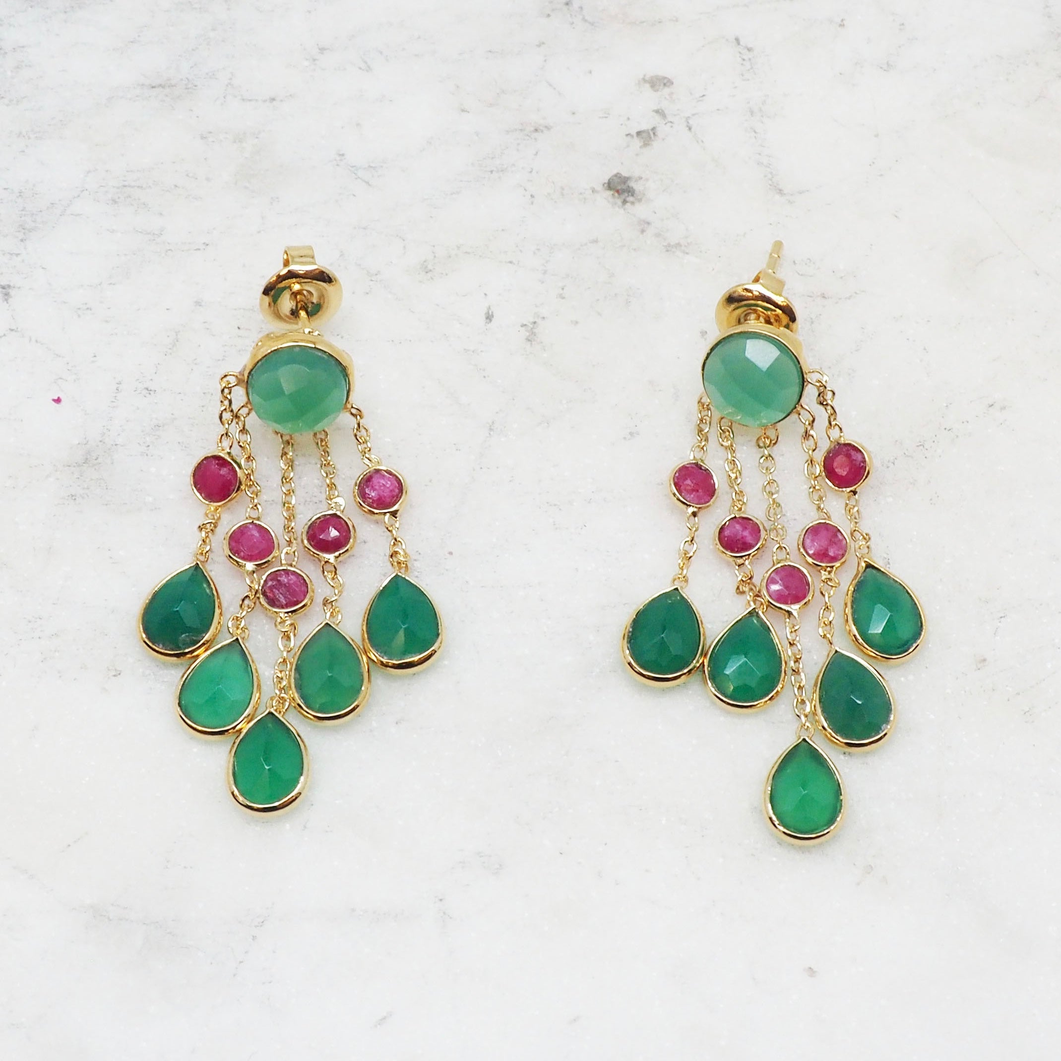 Vickie - Green Onyx