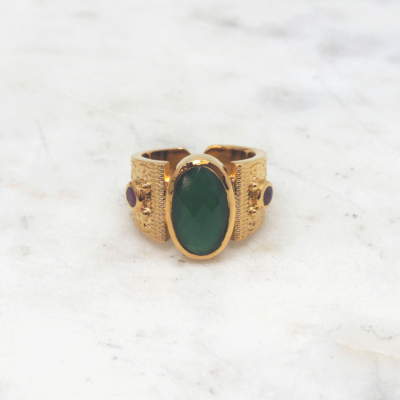 Abigail - Green onyx