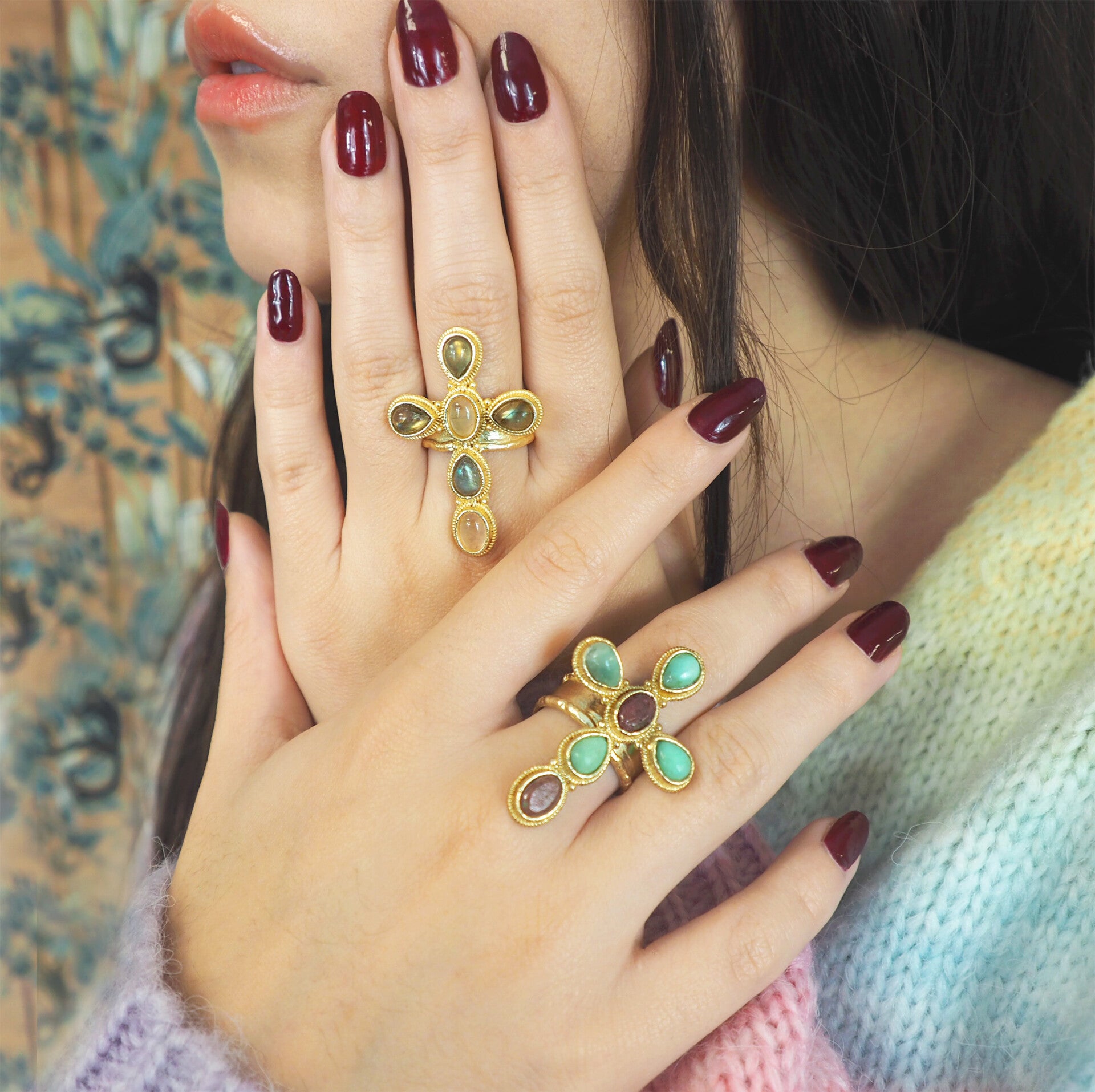 Faith - Bague Labradorite