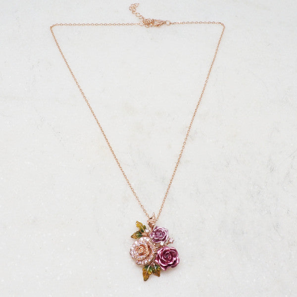Bouquet de Roses - Collier