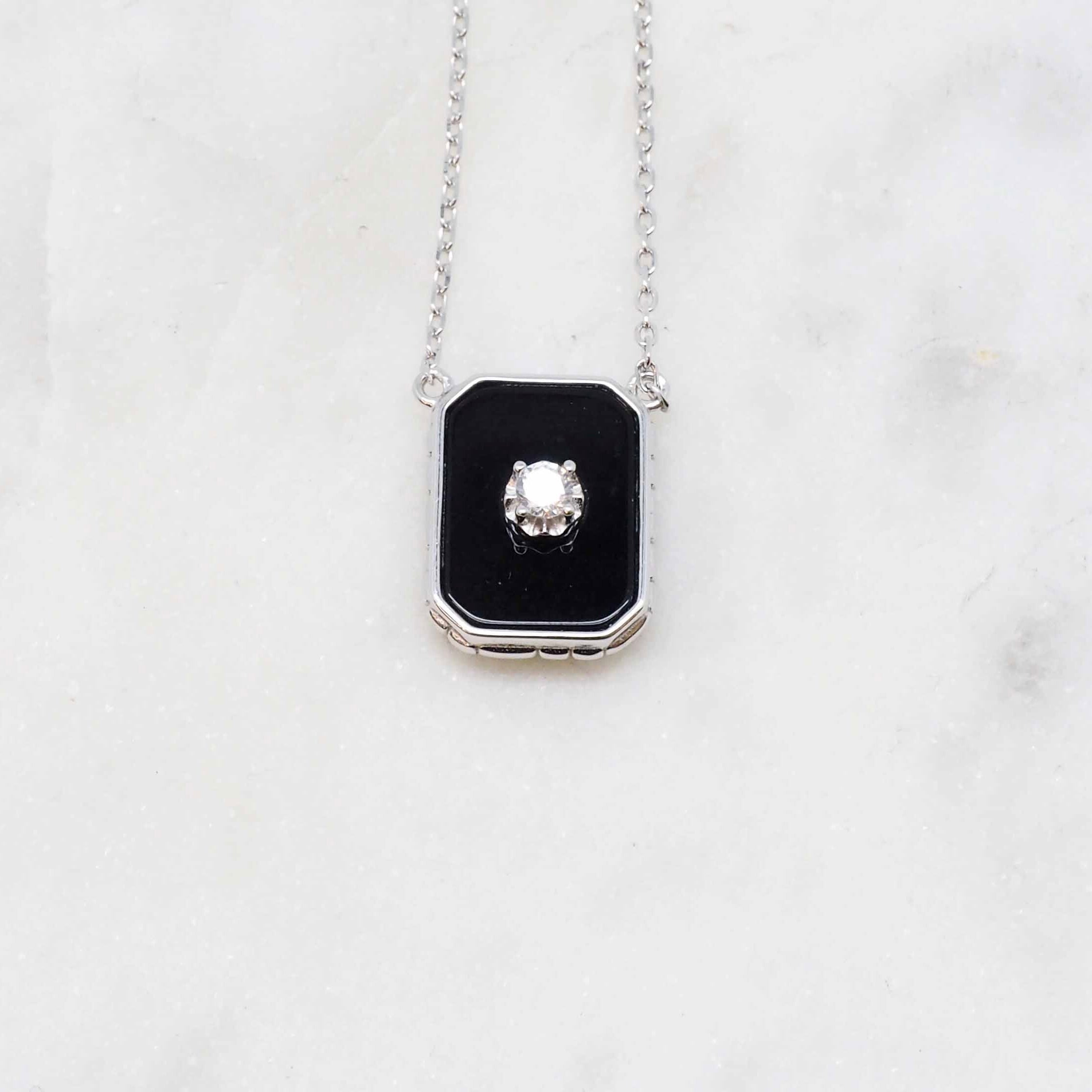 Epure - Collier Onyx