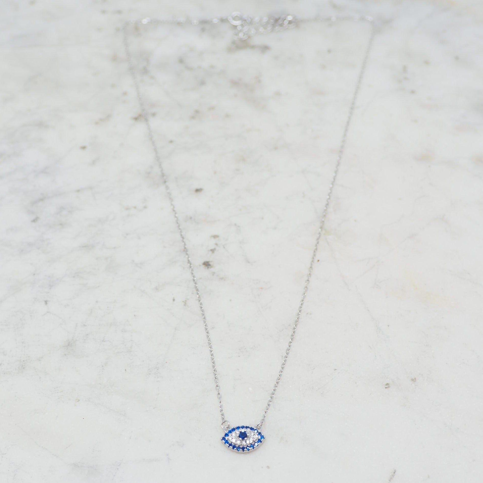 Blaues Auge - Halskette