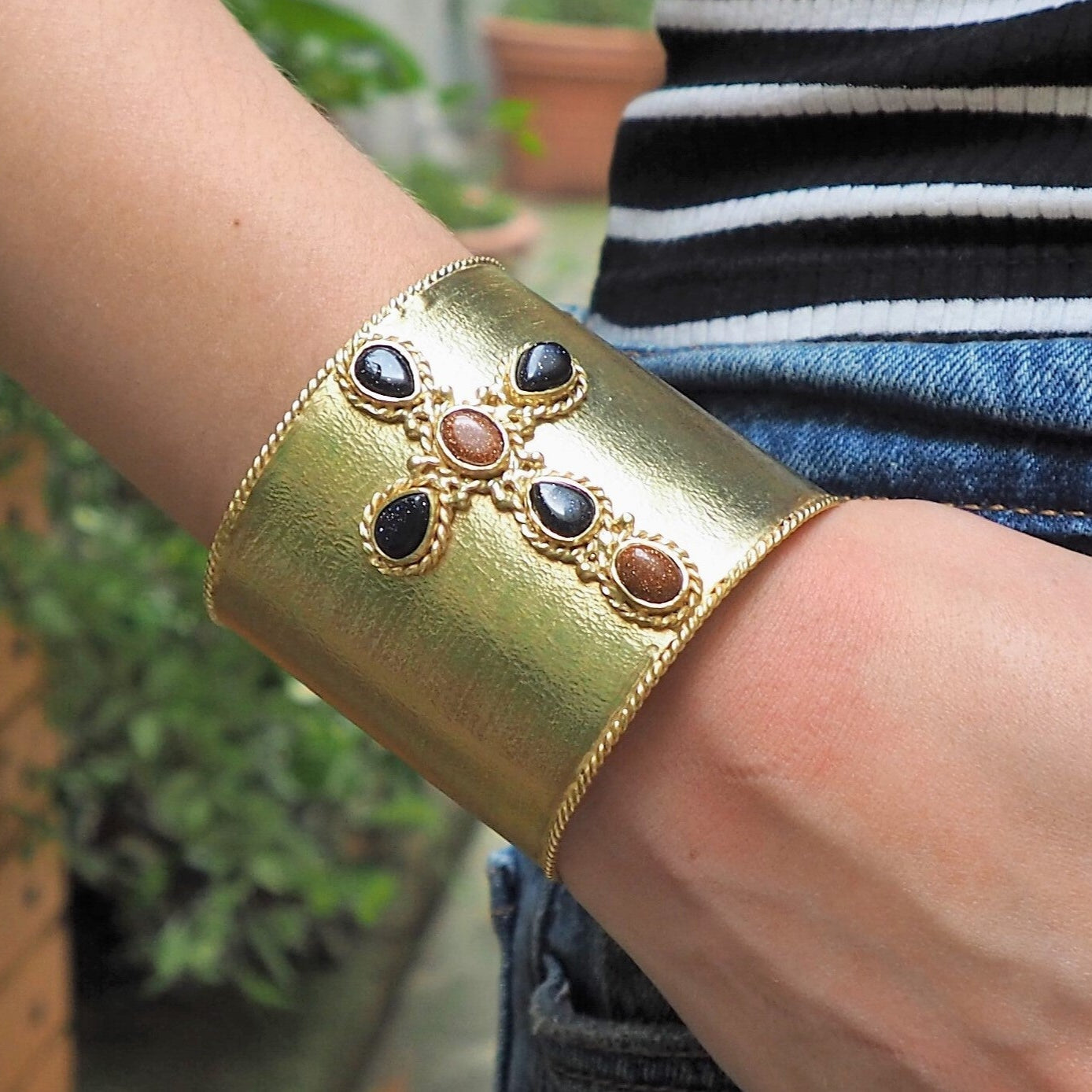 Faith - Sunstone Cuff