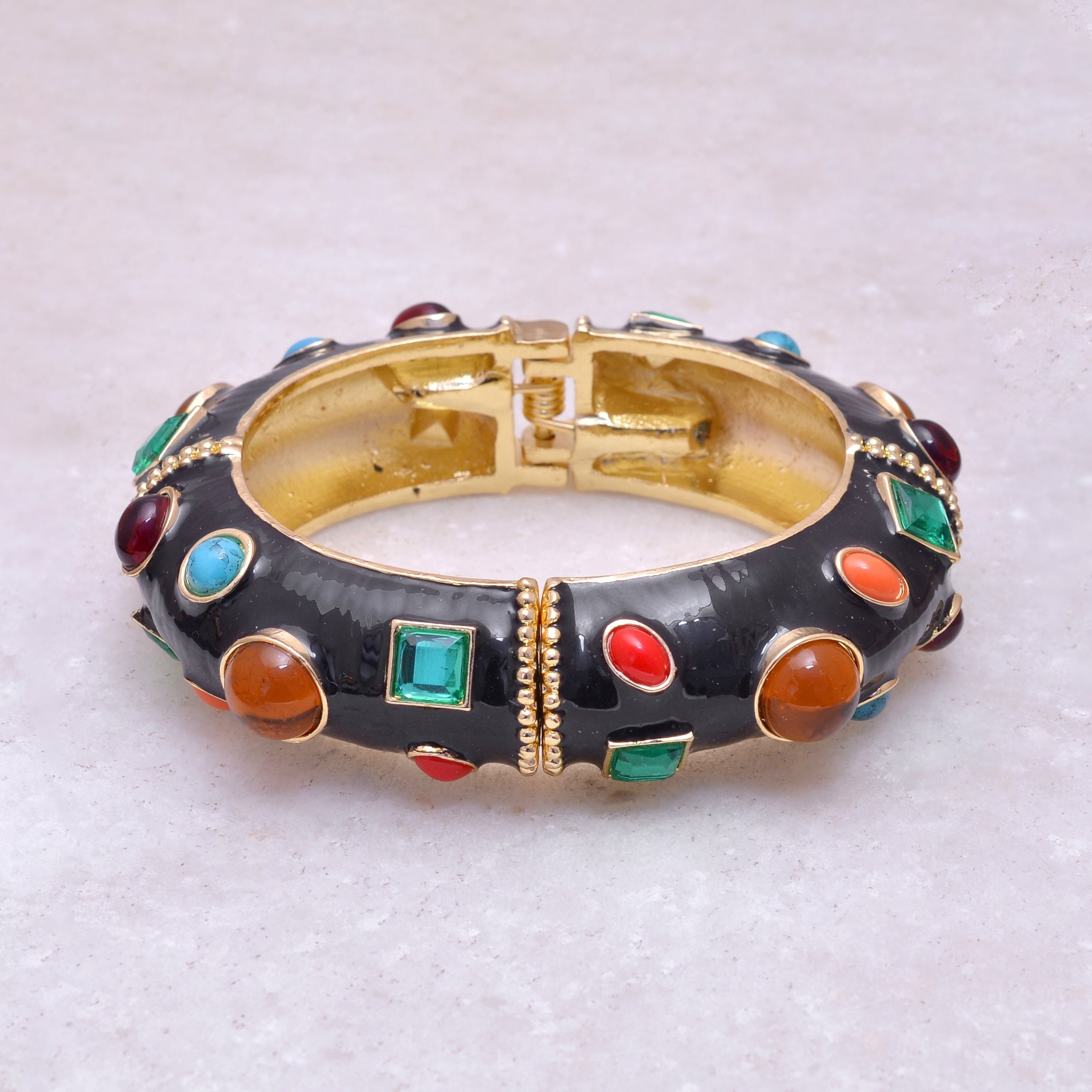 Planet - Black Bangle