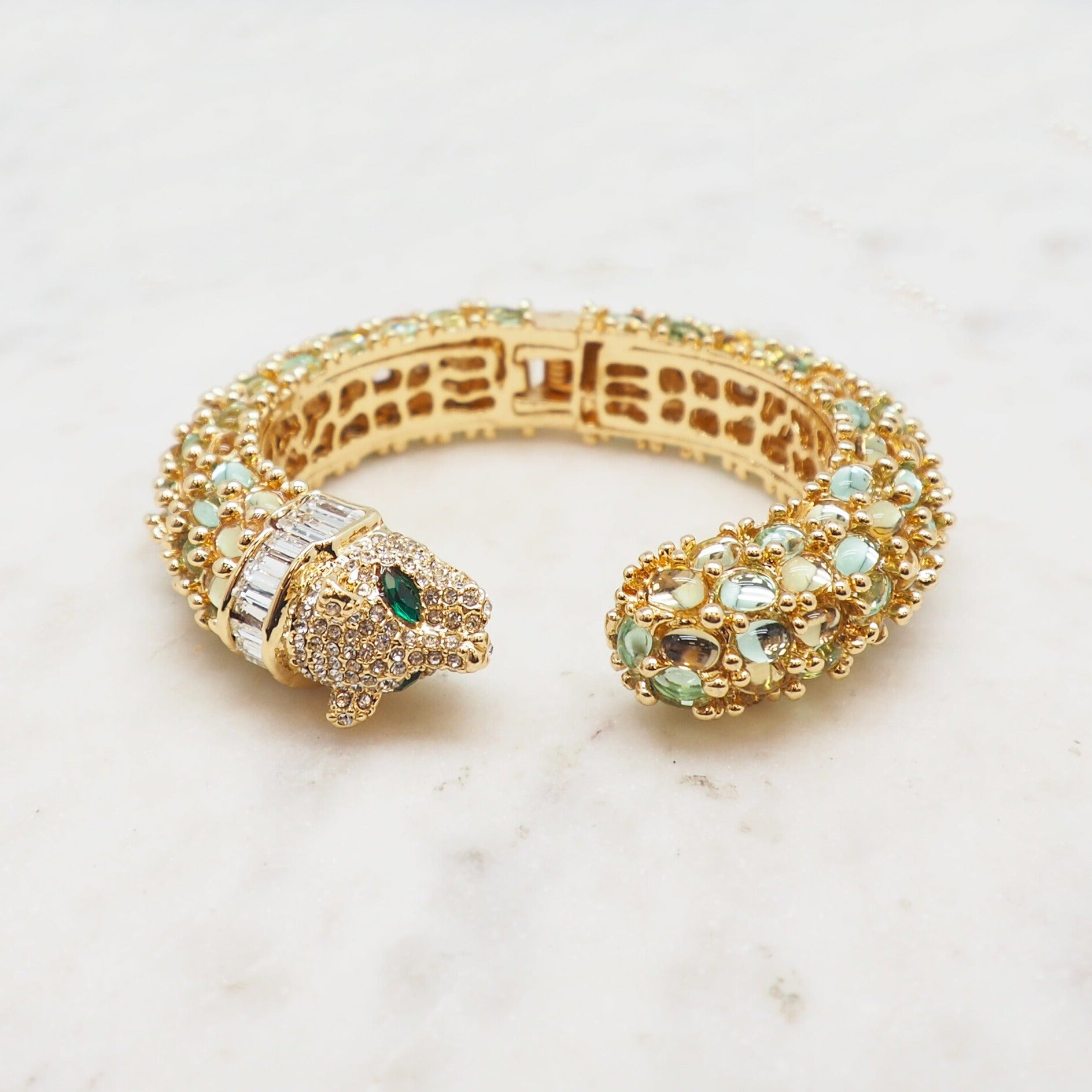 Le Jonc Tigre - Vert et Doré