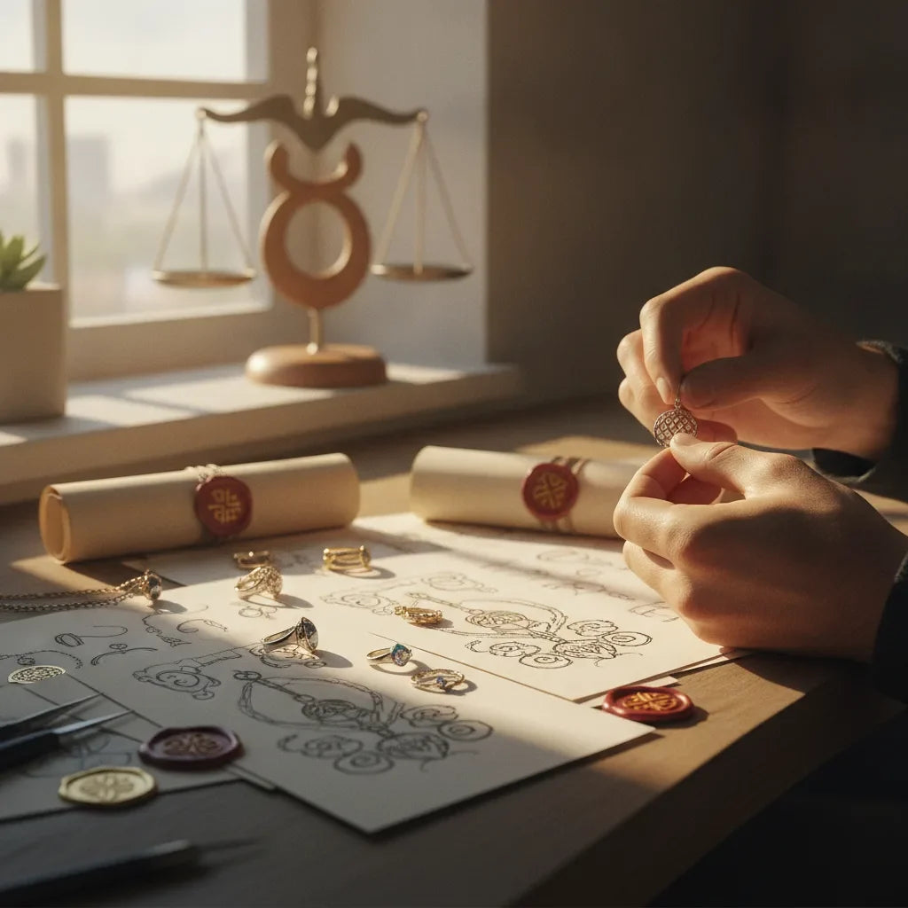 Protéger design bijoux et propriété intellectuelle