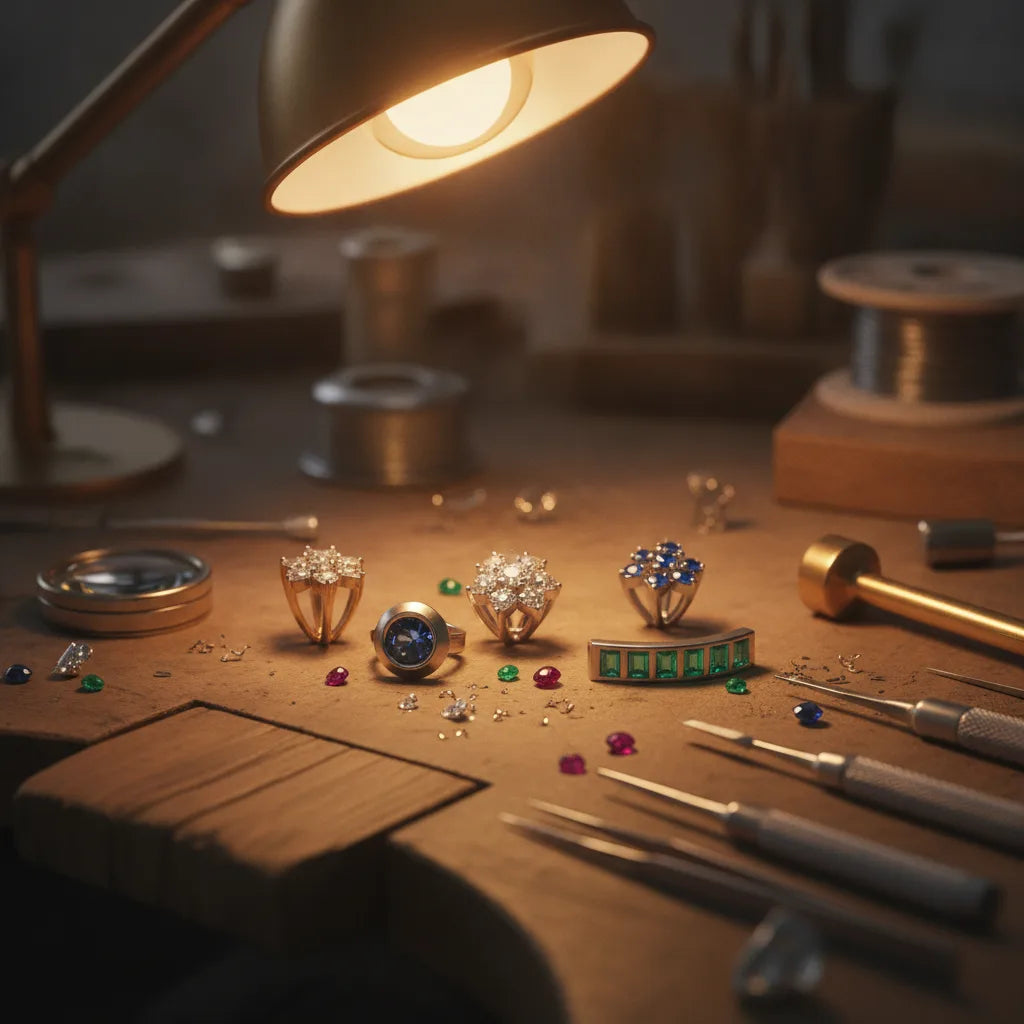 Sertissage pierres bijoux | Guide des techniques