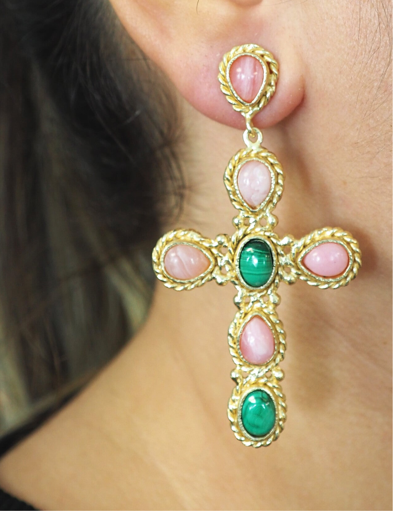 Faith - Boucles Malachite