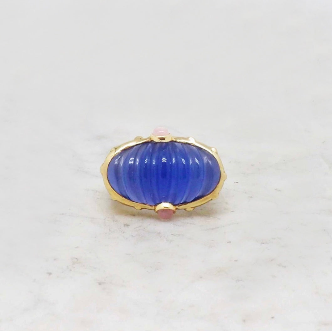 Attina – Blauer Chalcedon