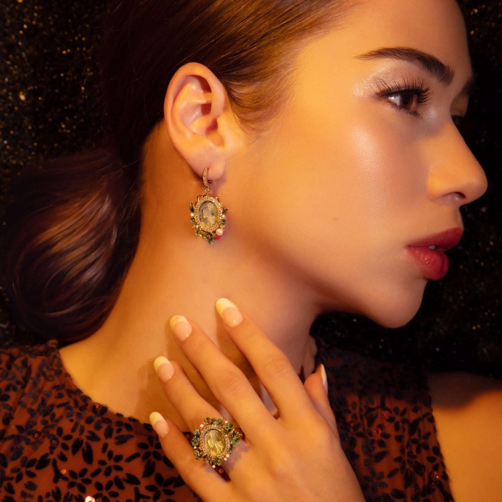Leontine - Boucles d'oreilles