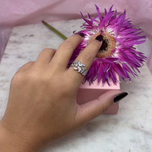 Nature Bague - Silver