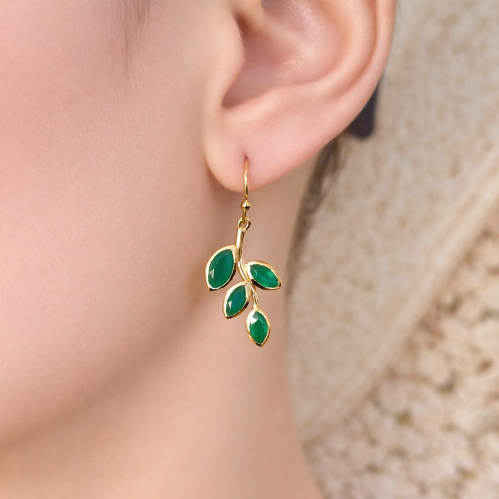 Séquoia - Boucles d'oreilles