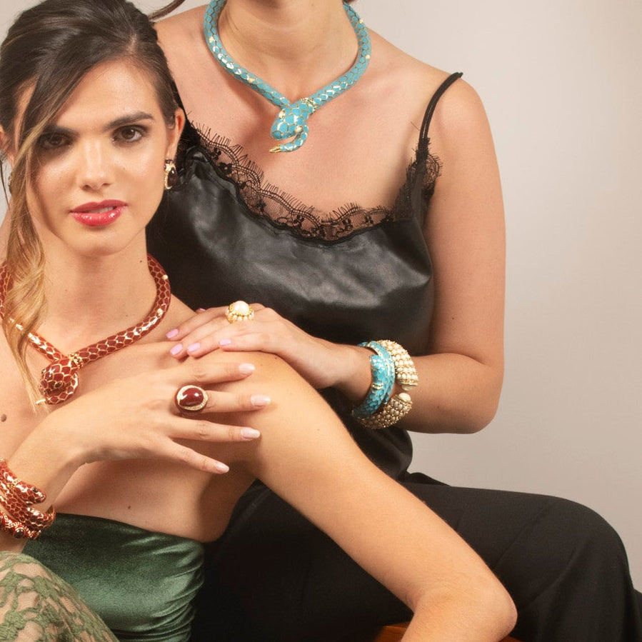 The Tuvalu Bangle - Red