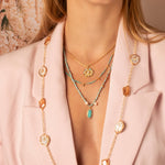 Naia collier - Turquoise
