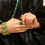 Abigail - Green onyx