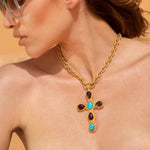 Faith - Collier Turquoise
