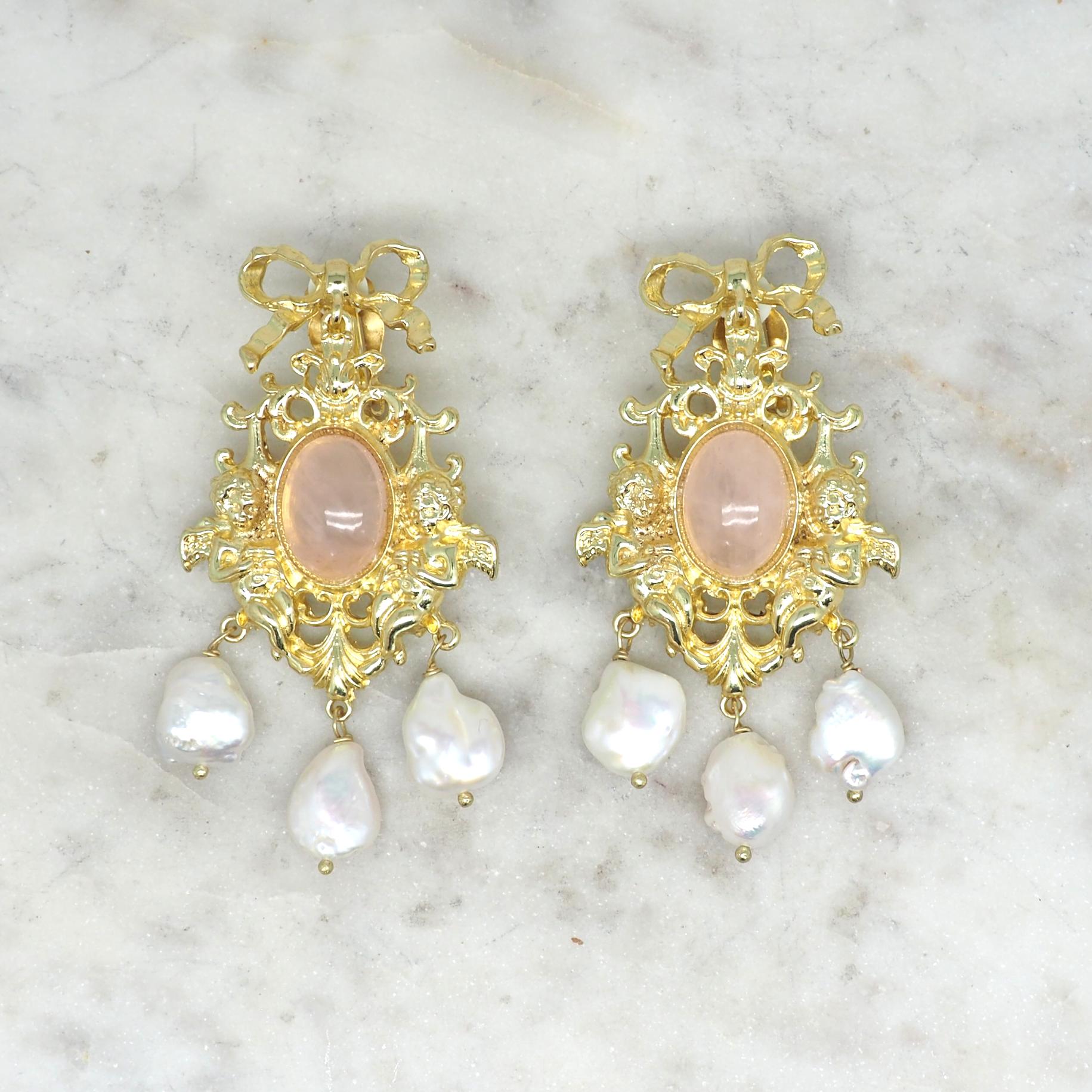 Baroquéa - Boucles d'oreilles