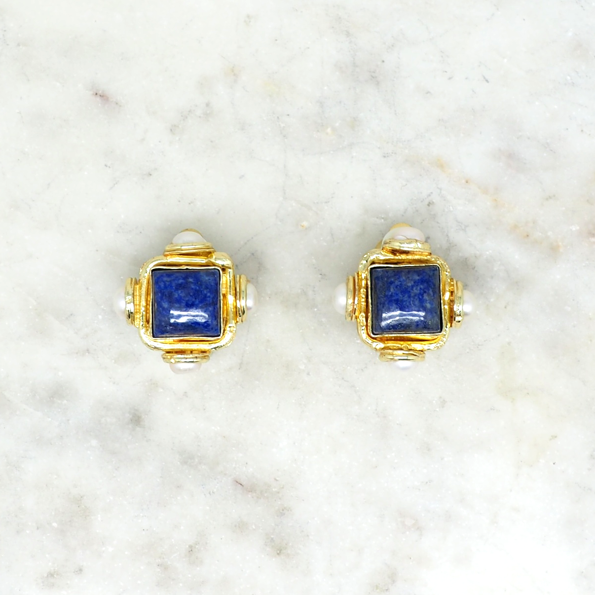 Pocca - Lapis - Boucles d'oreilles