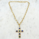 Faith Emotion collier - Lapis et Malachite