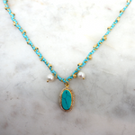 Naia collier - Turquoise