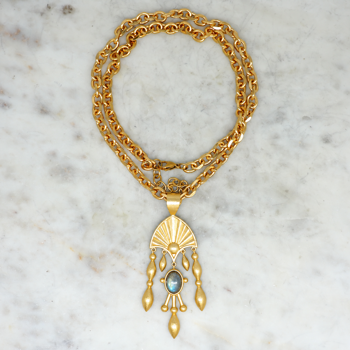 Cybèle Labradorite - Sautoir
