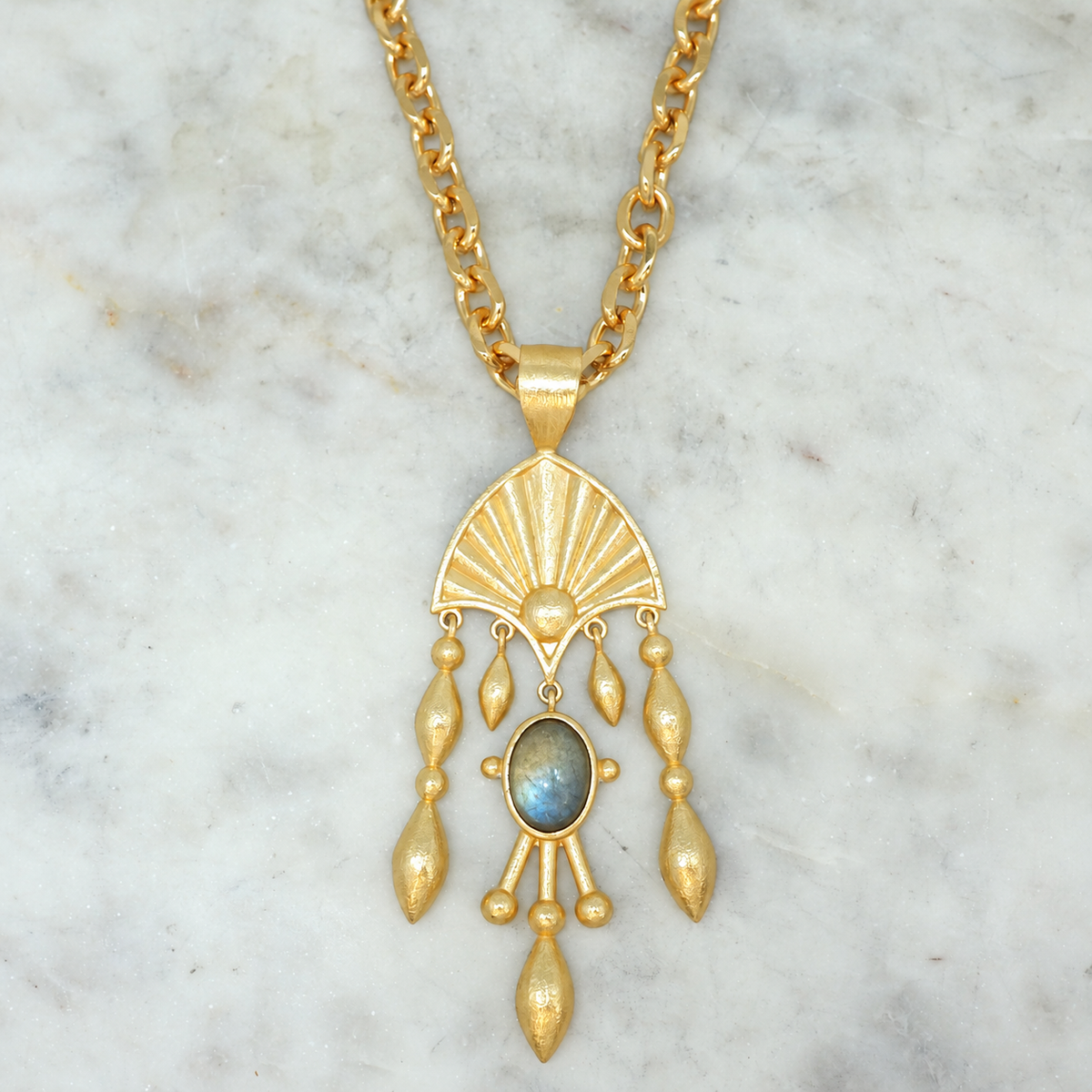 Cybèle Labradorite - Sautoir