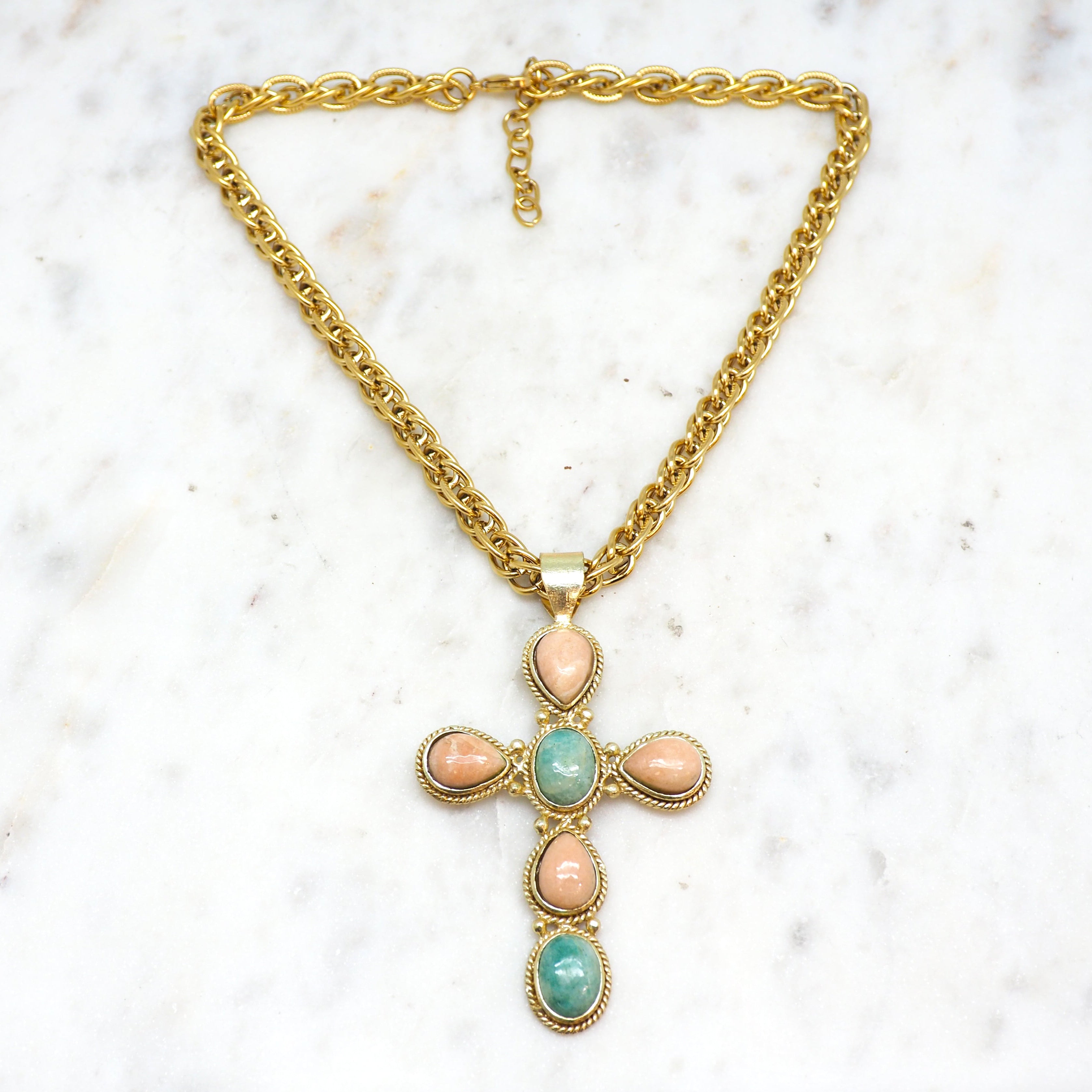 Faith - Collier Amazonite