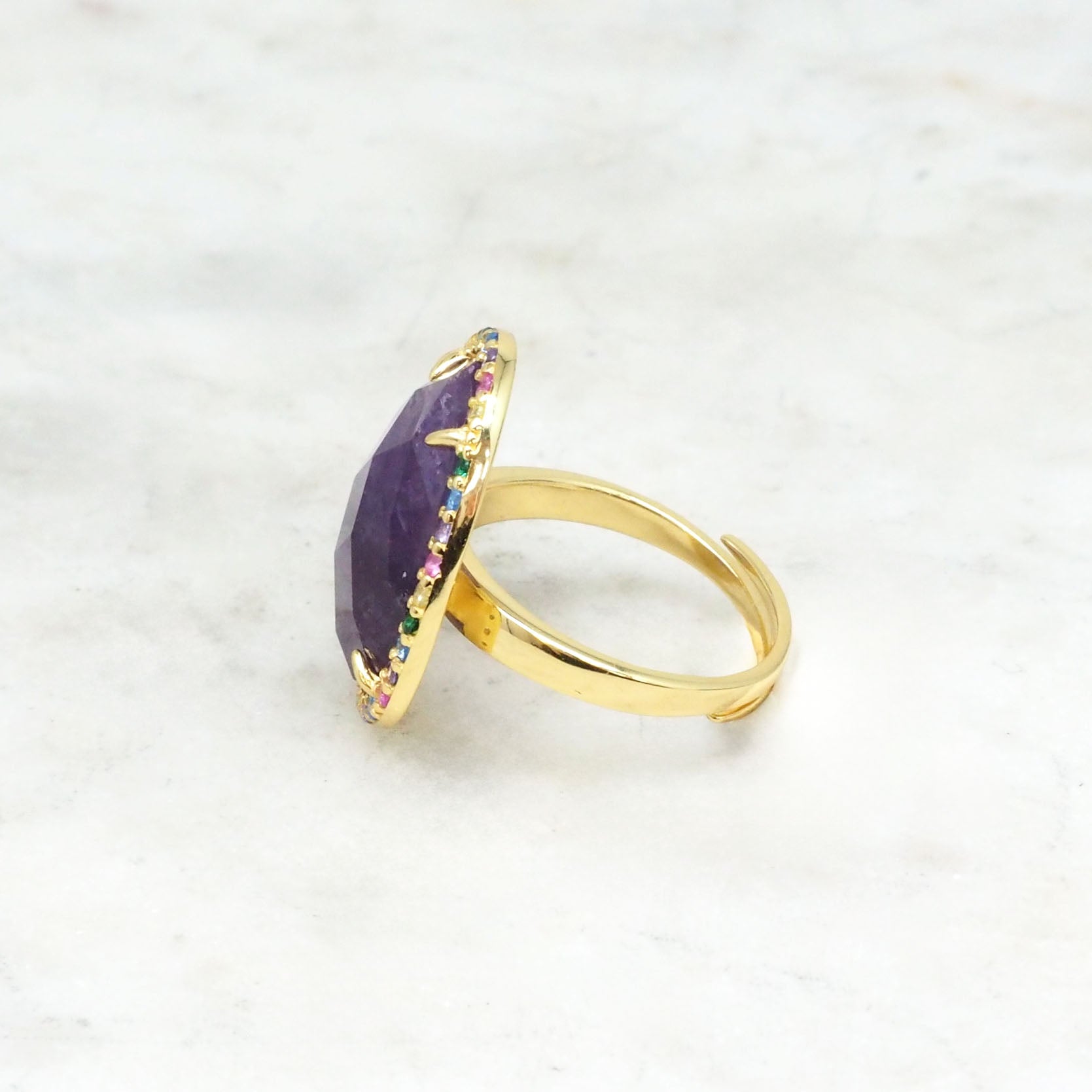 Bague Espoir - Améthyste