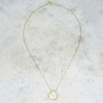 Golden Flowers - Collier