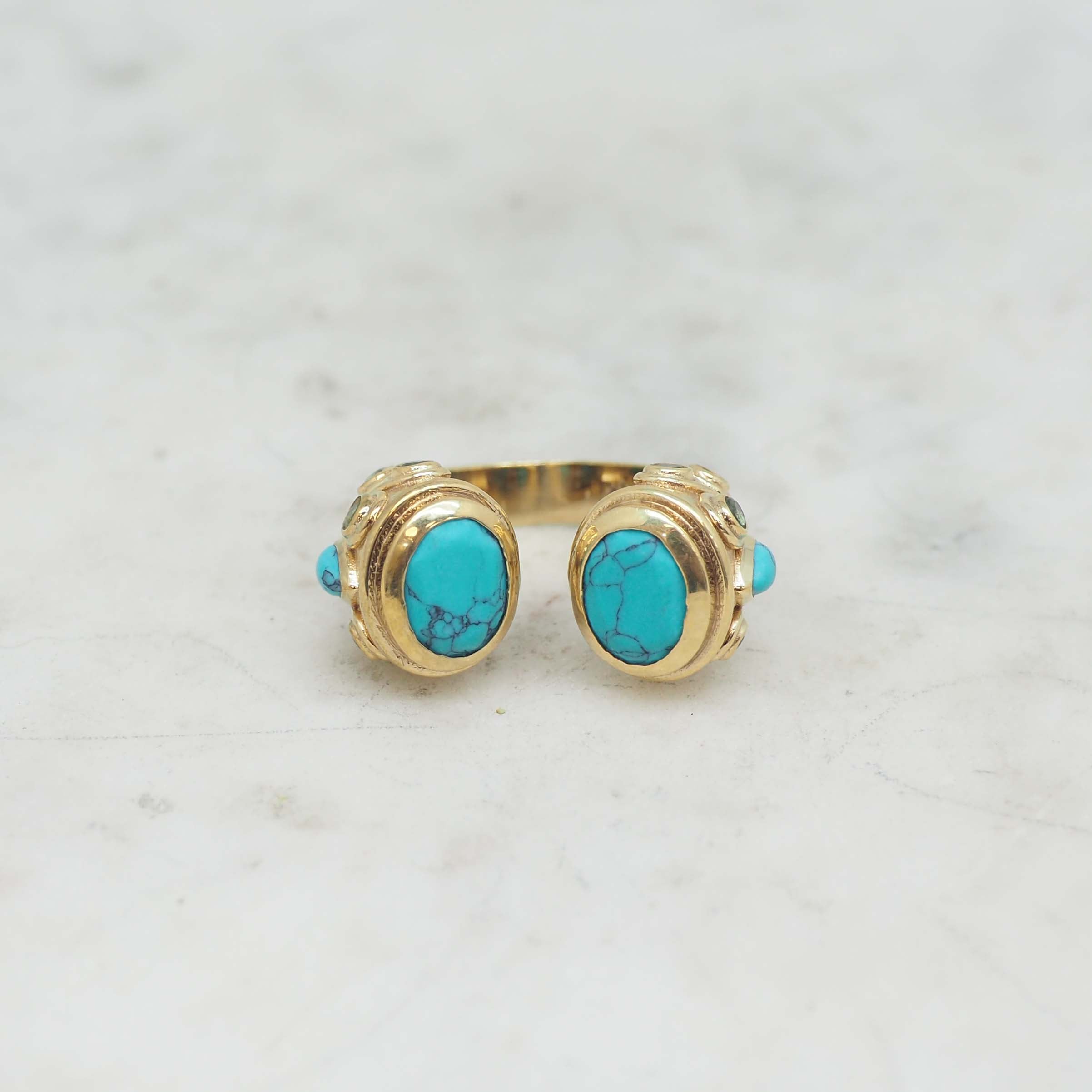 Héritage Bague - Turquoise