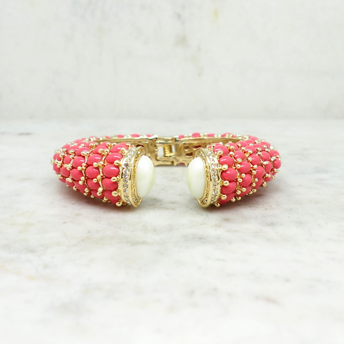 Jonc Ibiza - Rose bonbon