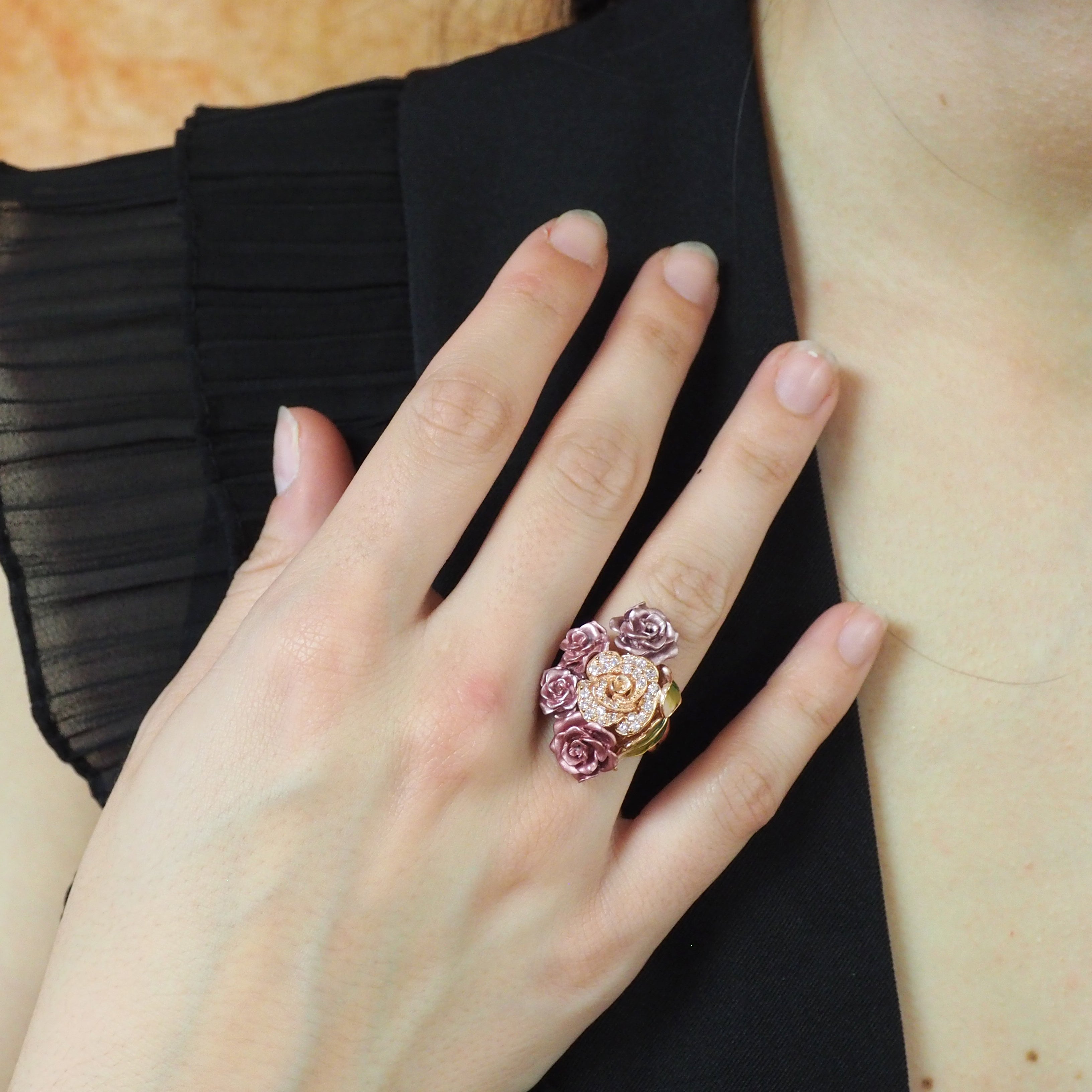 Bouquet de Roses - Bague