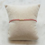 Perles d'Or - Rouge