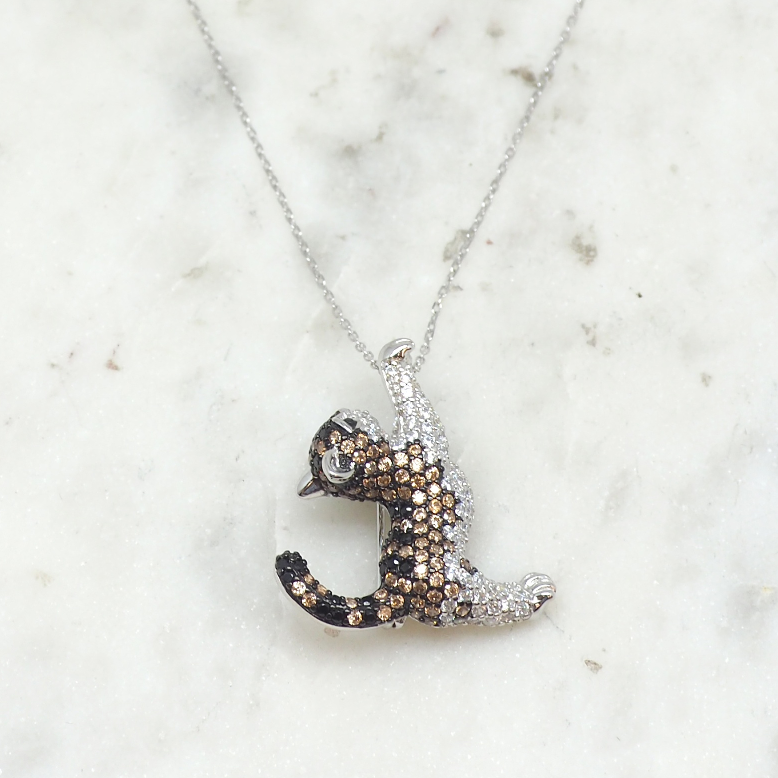 Féline - Collier Broche